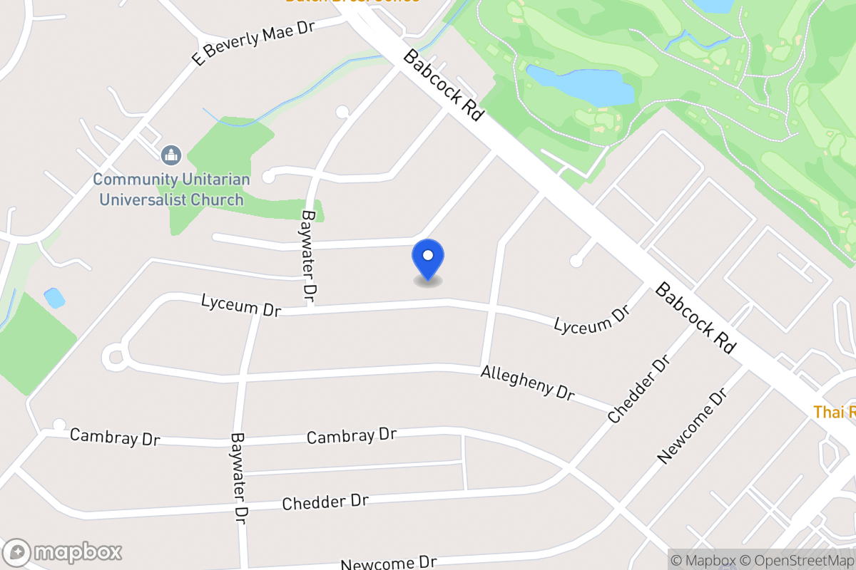 Map of 4615  Lyceum Dr