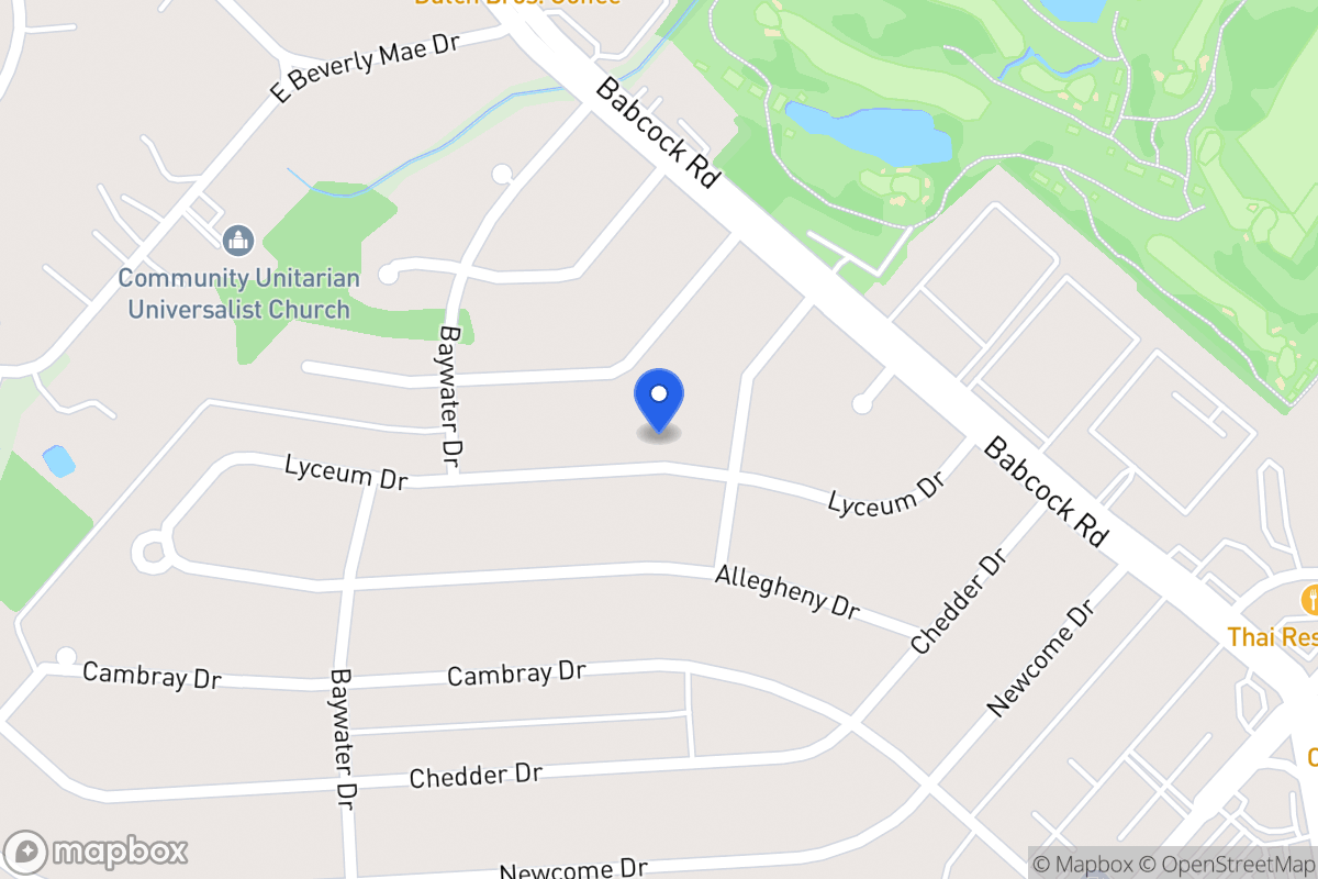 Map of 4611  Lyceum Dr