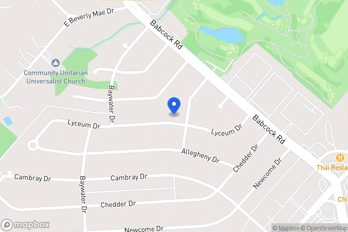 Map of 4607  Lyceum Dr