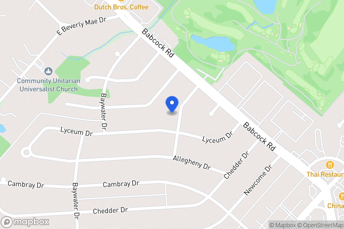 Map of 6911  Accolon Dr