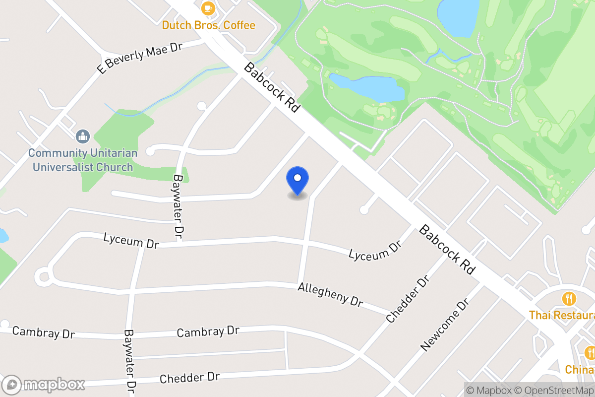 Map of 6915  Accolon Dr