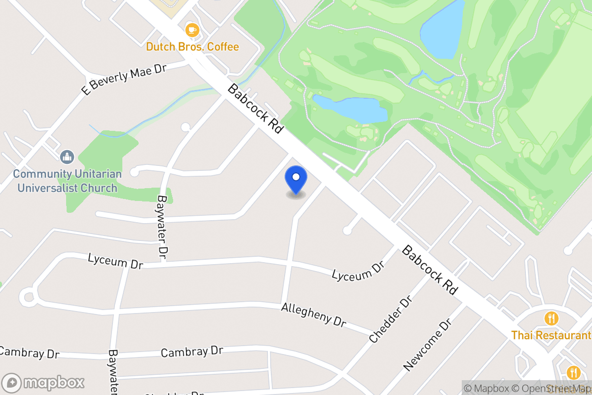 Map of 6923  Accolon Dr