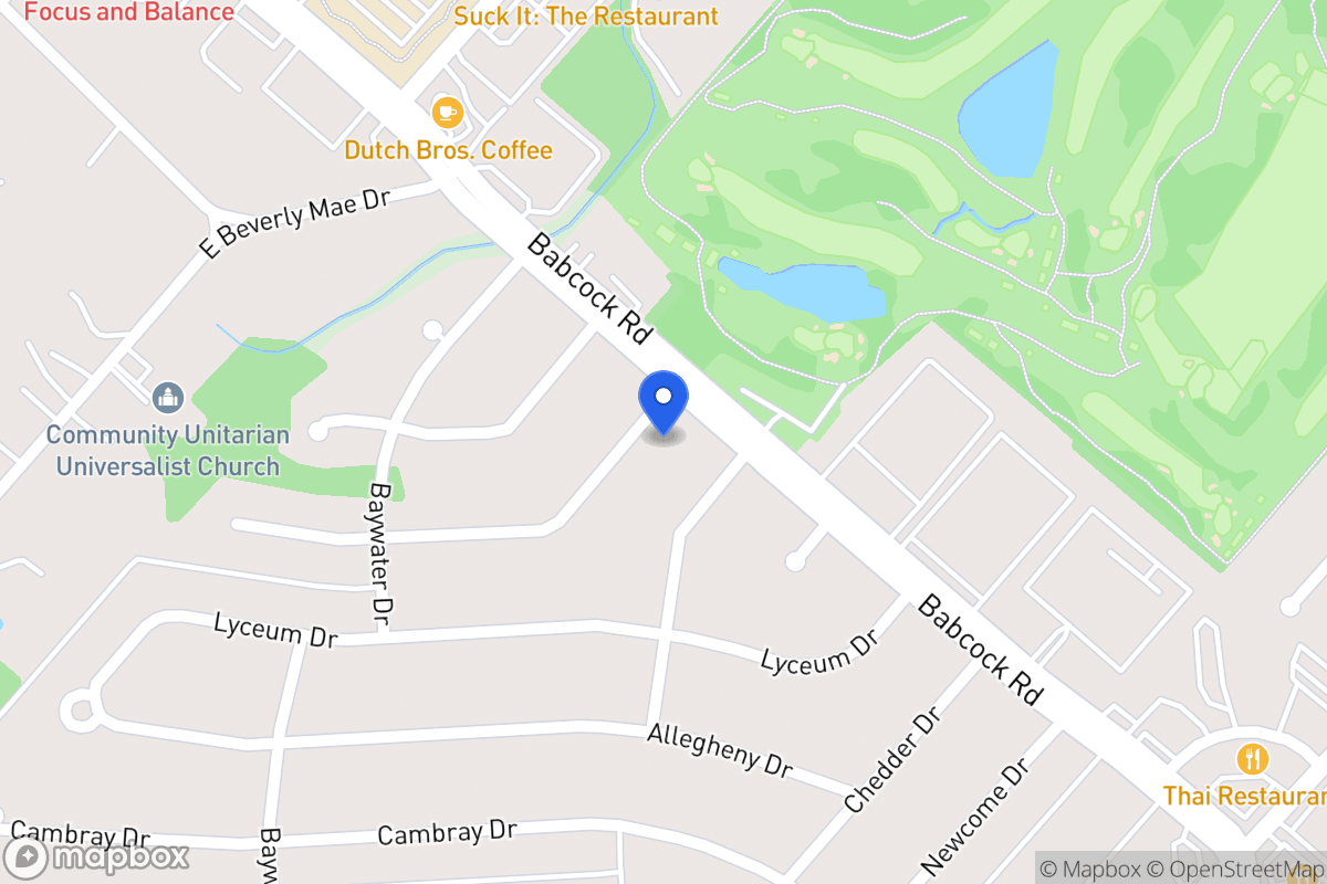 Map of 4506  Duquesne Dr