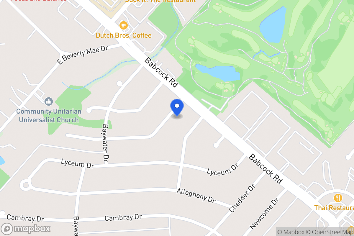 Map of 4510  Duquesne Dr