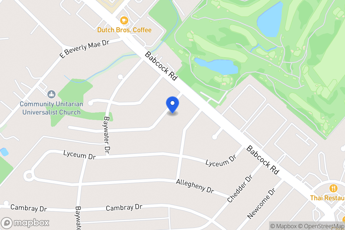 Map of 4514  Duquesne Dr