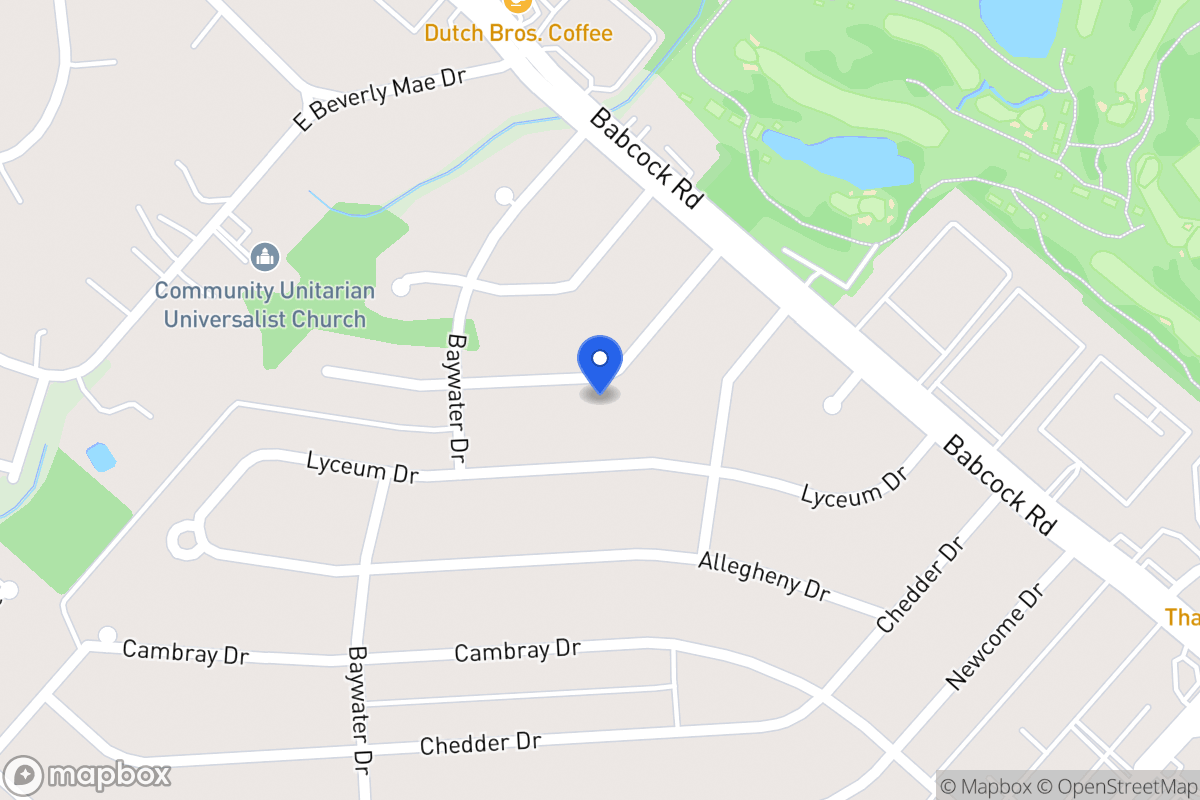 Map of 4602  Duquesne Dr