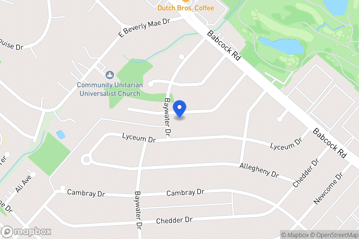 Map of 4622  Duquesne Dr