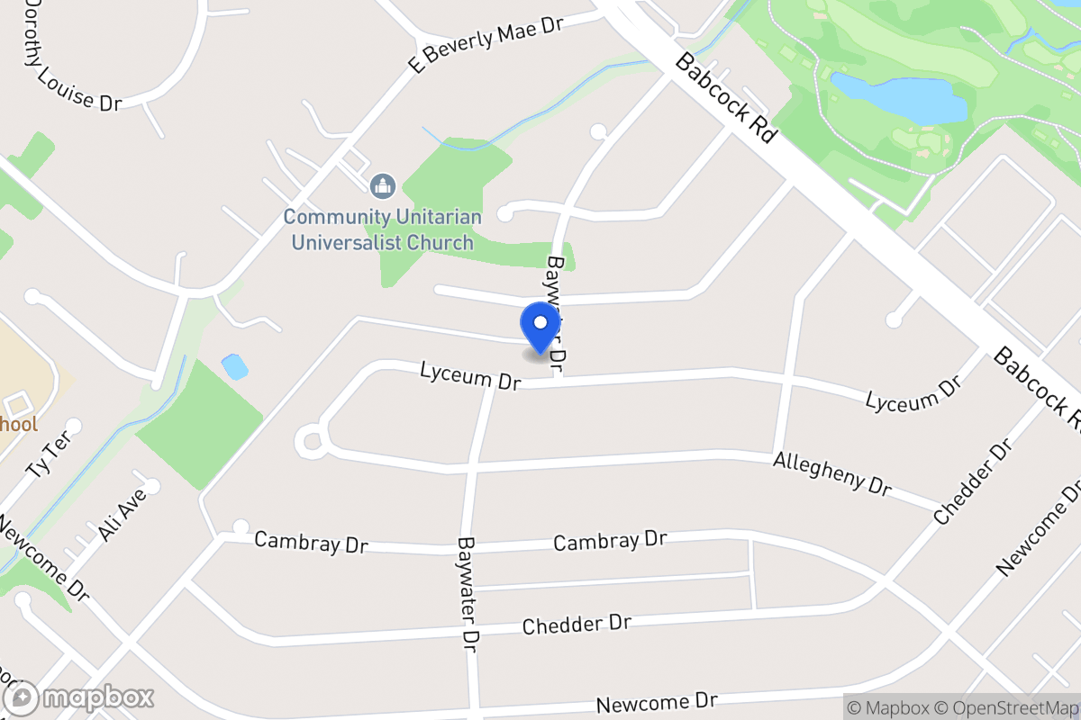 Map of 4723  Lyceum Dr
