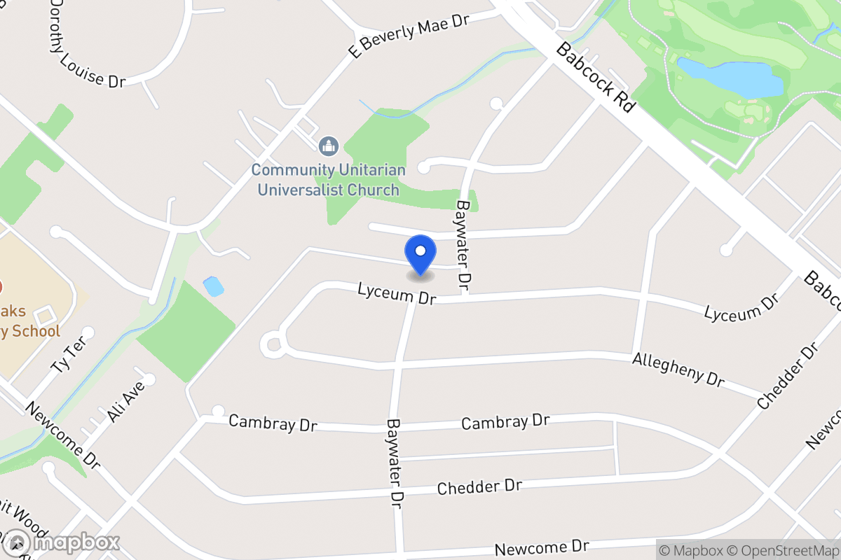 Map of 4731  Lyceum Dr