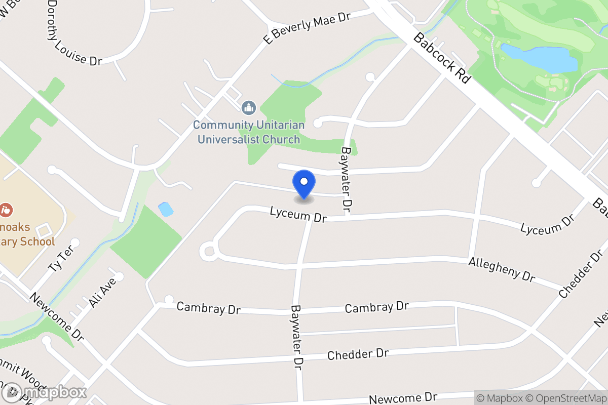 Map of 4803  Lyceum Dr