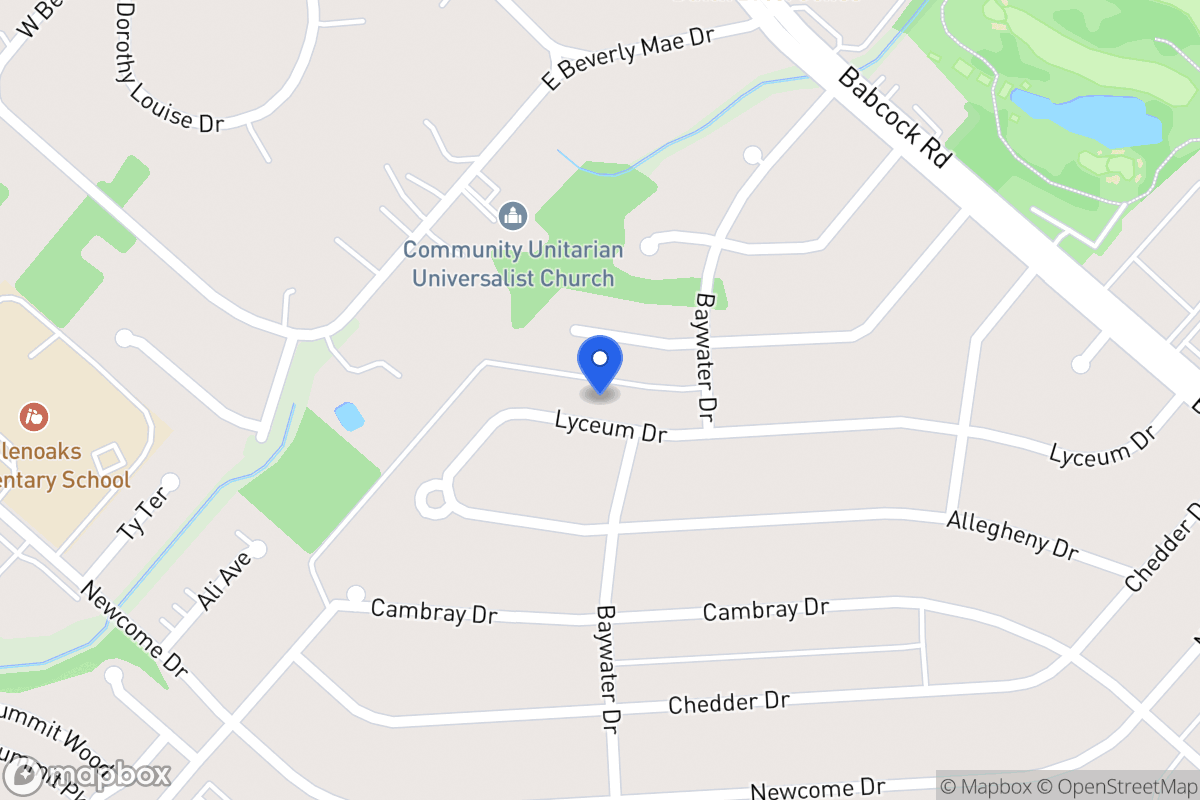 Map of 4807  Lyceum Dr