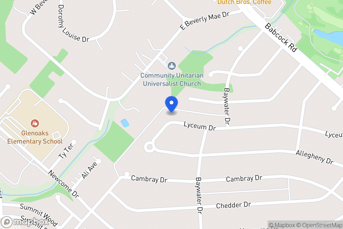Map of 4823  Lyceum Dr