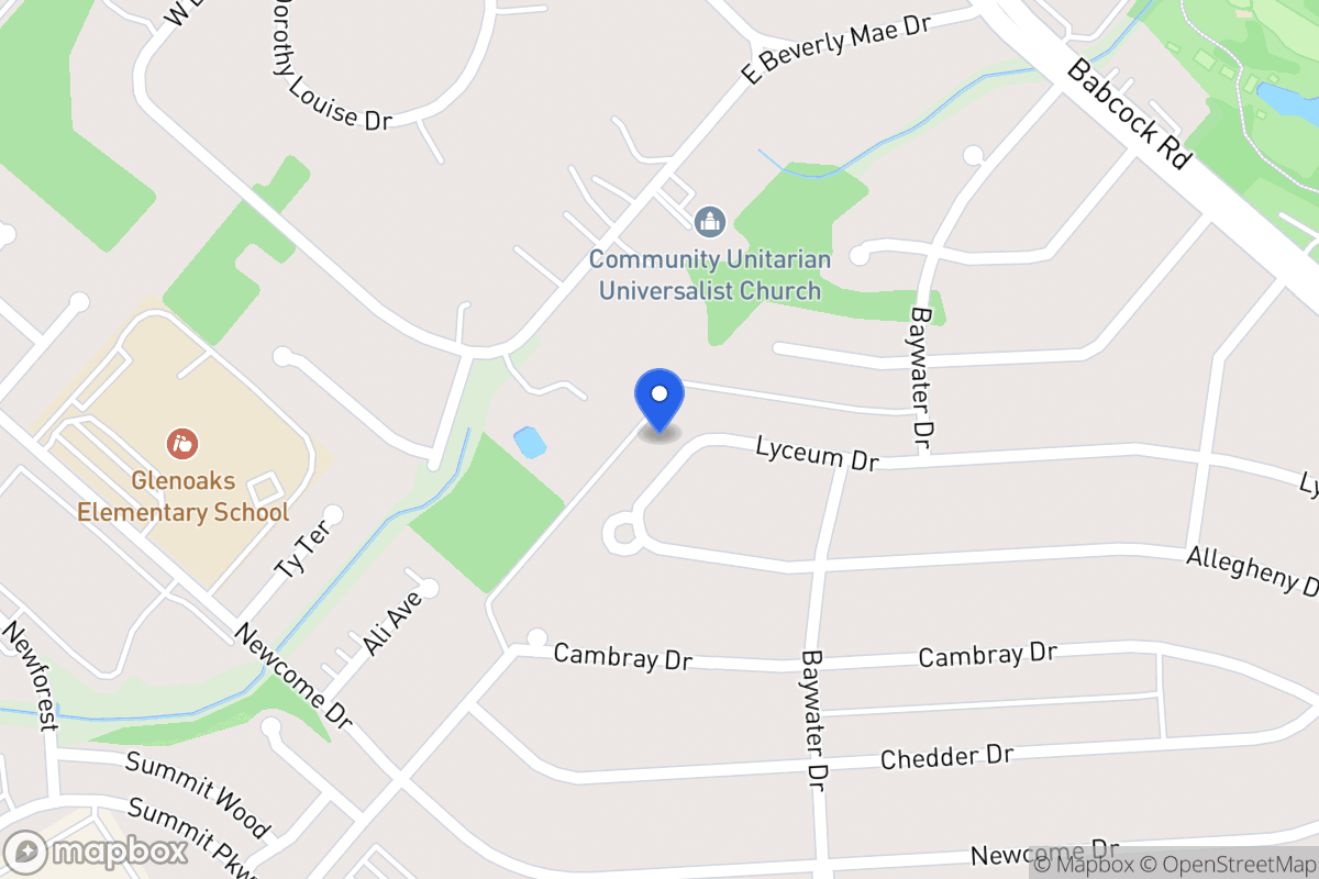 Map of 4831  Lyceum Dr
