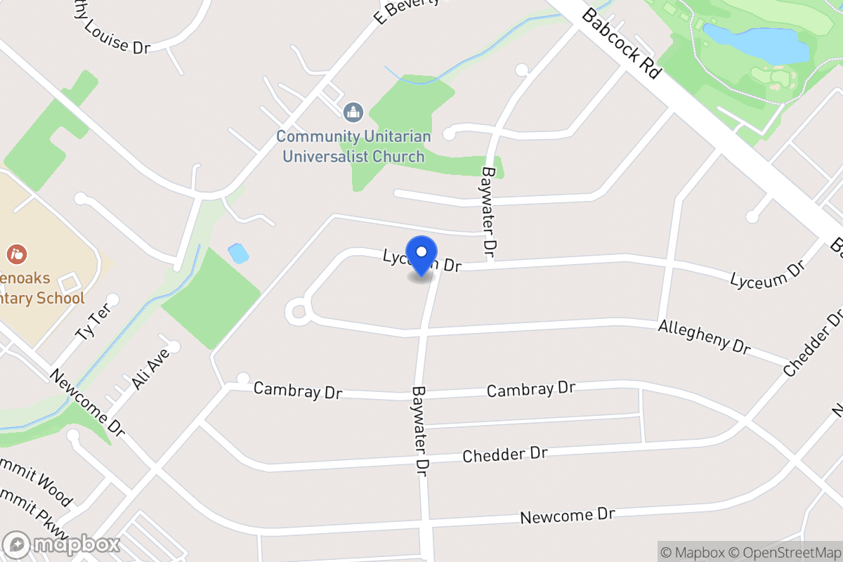 Map of 4802  Lyceum Dr