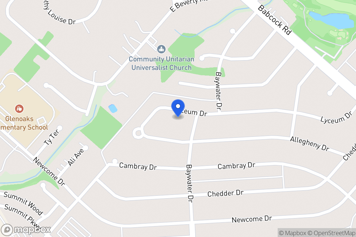 Map of 4810  Lyceum Dr