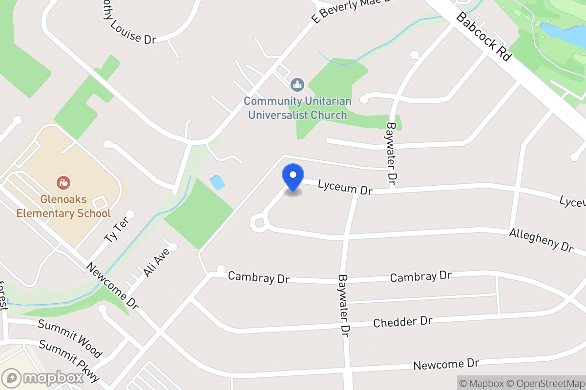 Map of 4826  Lyceum Dr