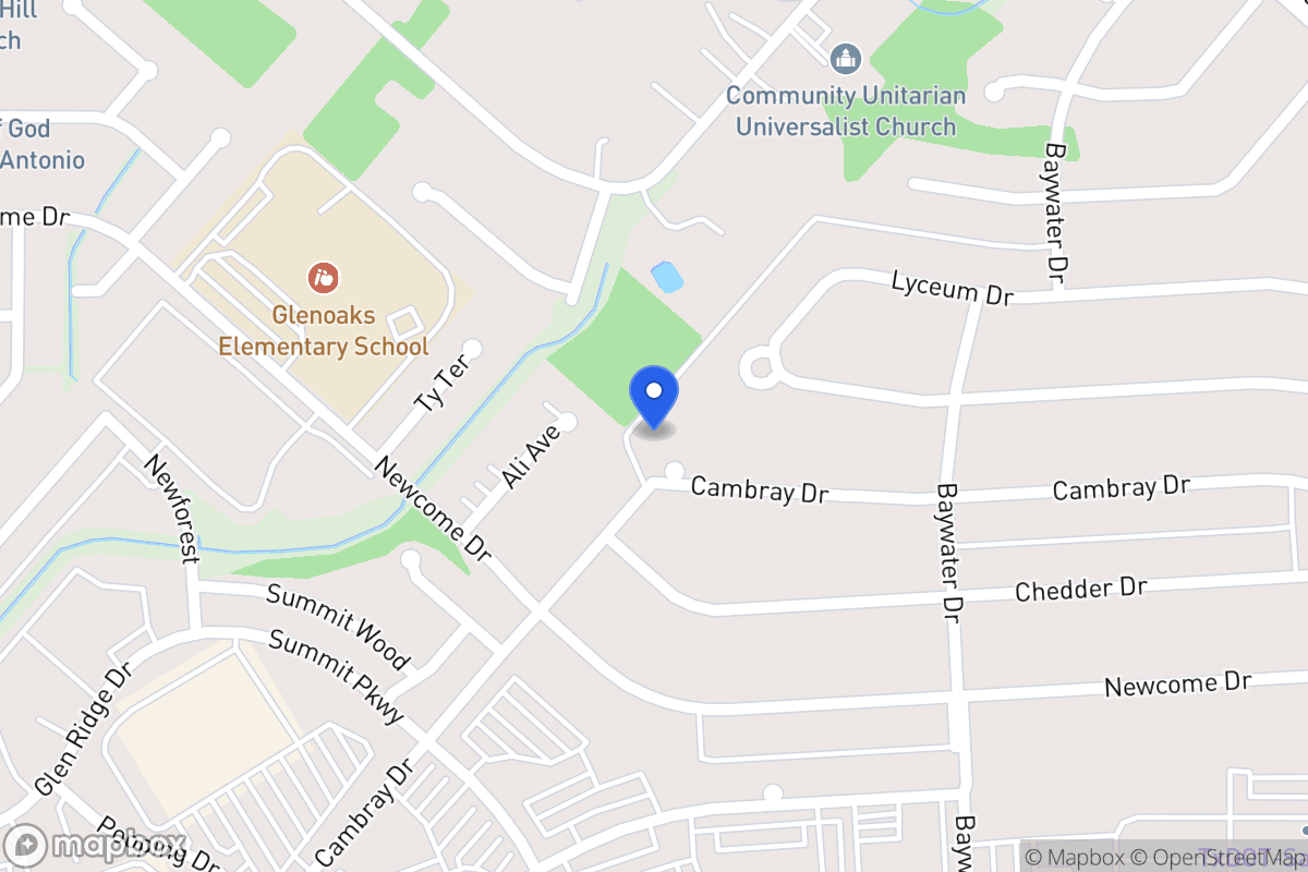 Map of 4915  Cambray Dr