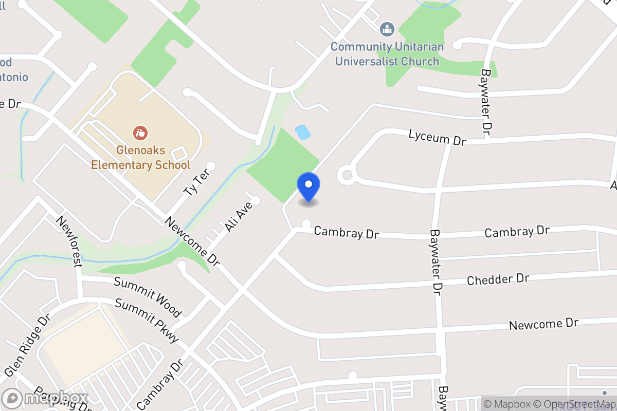 Map of 4911  Cambray Dr