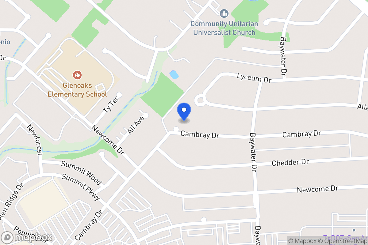 Map of 4907  Cambray Dr