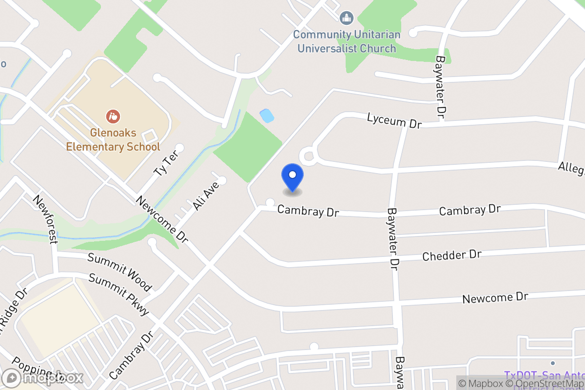 Map of 4903  Cambray Dr