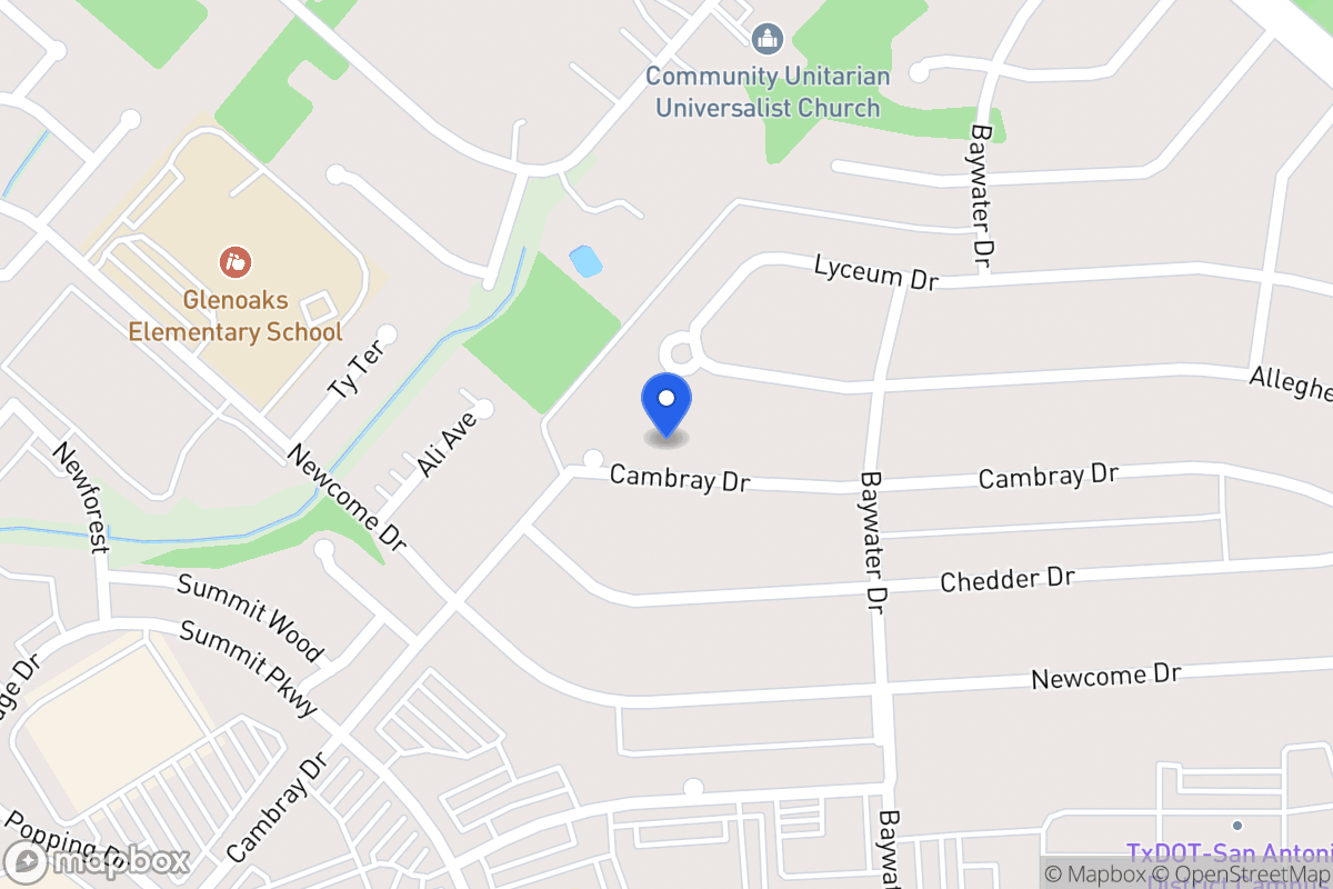 Map of 4835  Cambray Dr