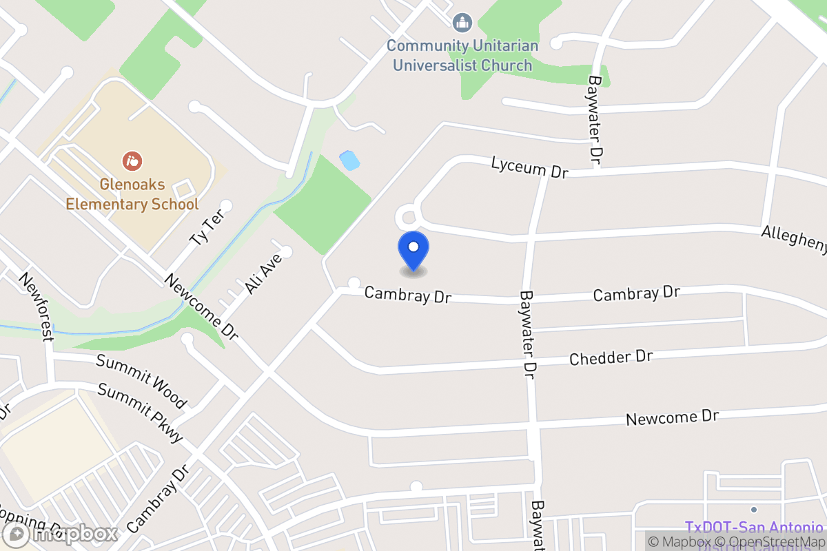 Map of 4831  Cambray Dr