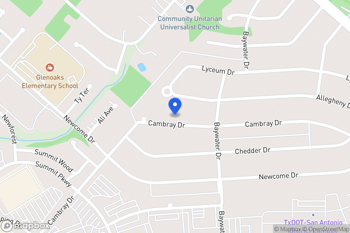 Map of 4827  Cambray Dr