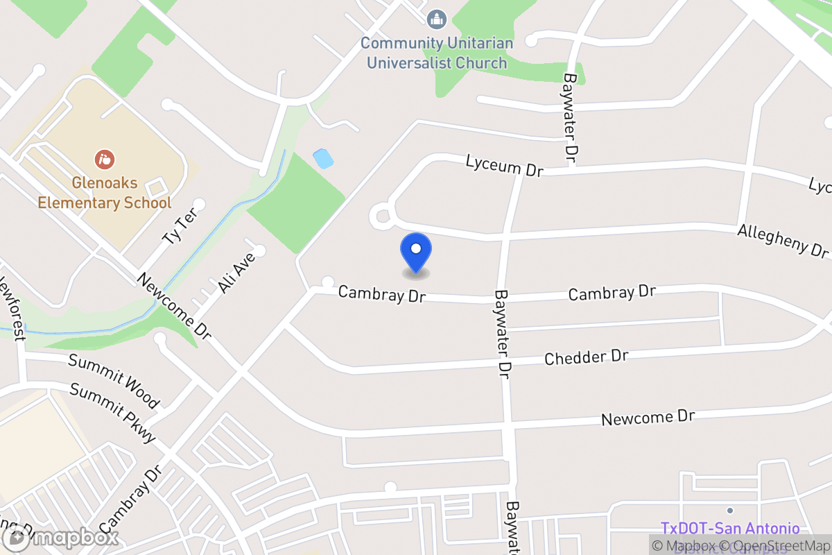 Map of 4823  Cambray Dr