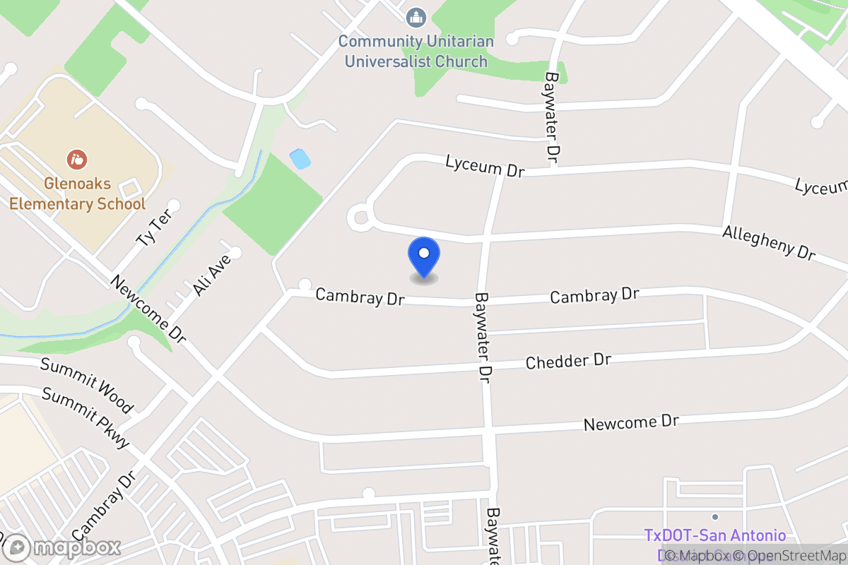 Map of 4815  Cambray Dr