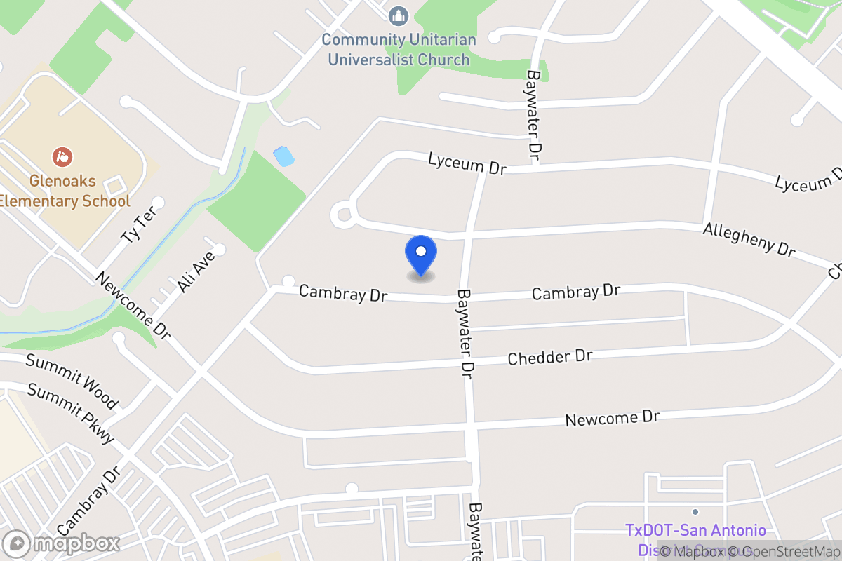 Map of 4811  Cambray Dr