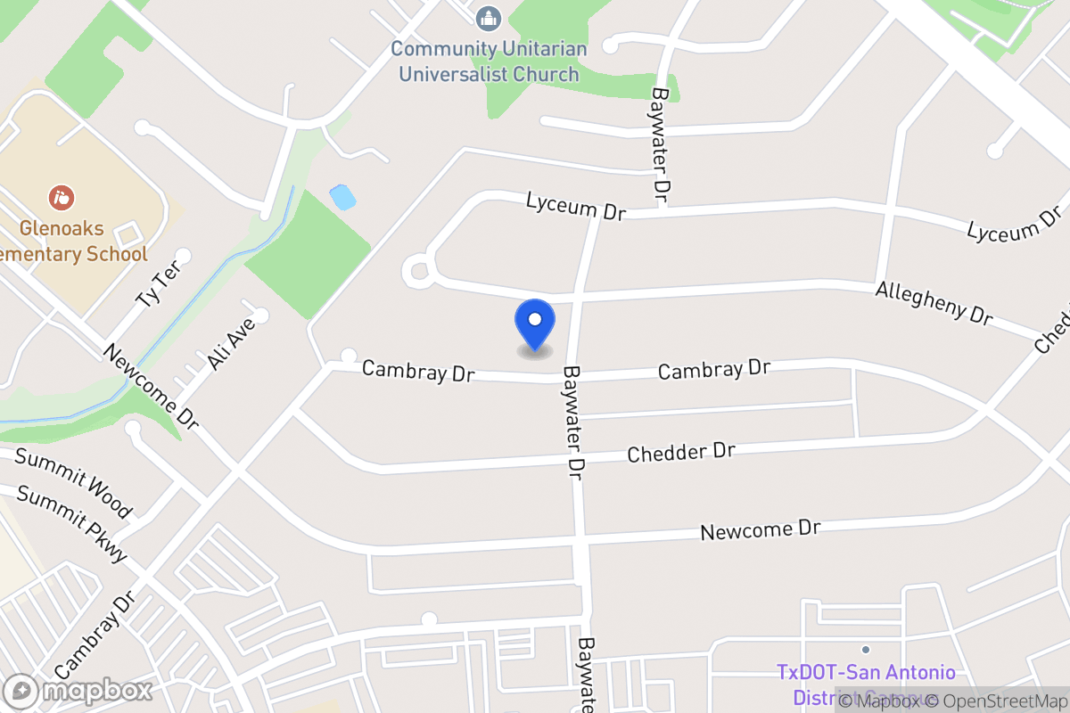 Map of 4807  Cambray Dr