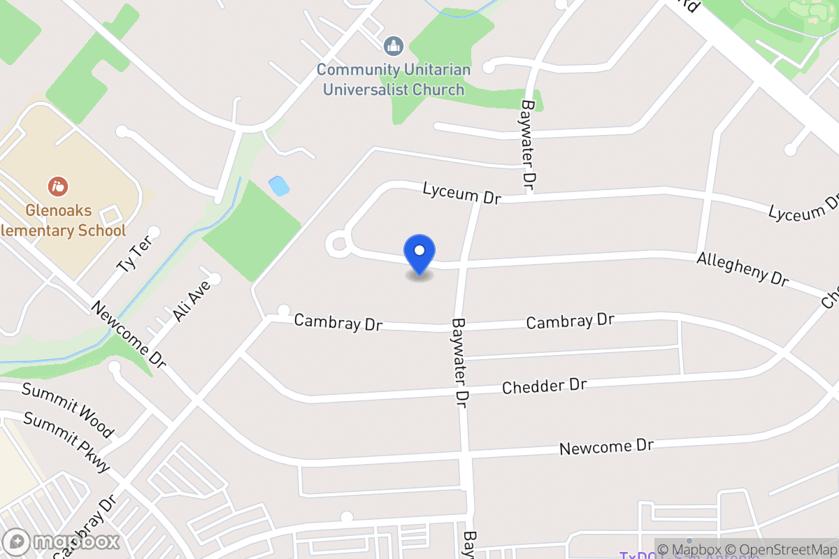 Map of 4810  Allegheny Dr
