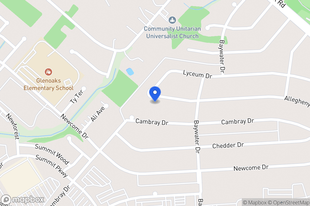 Map of 4830  Allegheny Dr