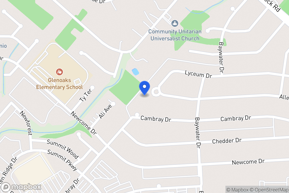 Map of 4851  Lyceum Dr