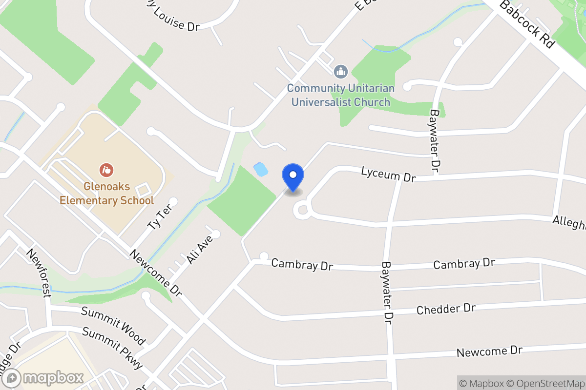 Map of 4843  Lyceum Dr