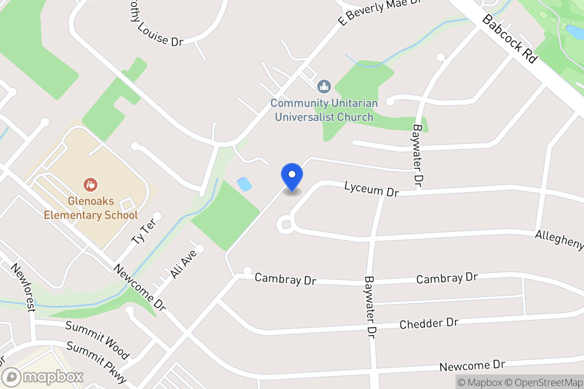 Map of 4835  Lyceum Dr