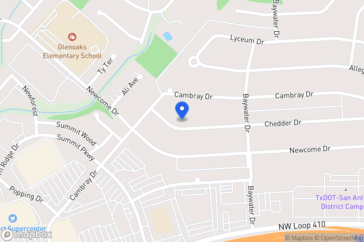 Map of 4903  Chedder Dr