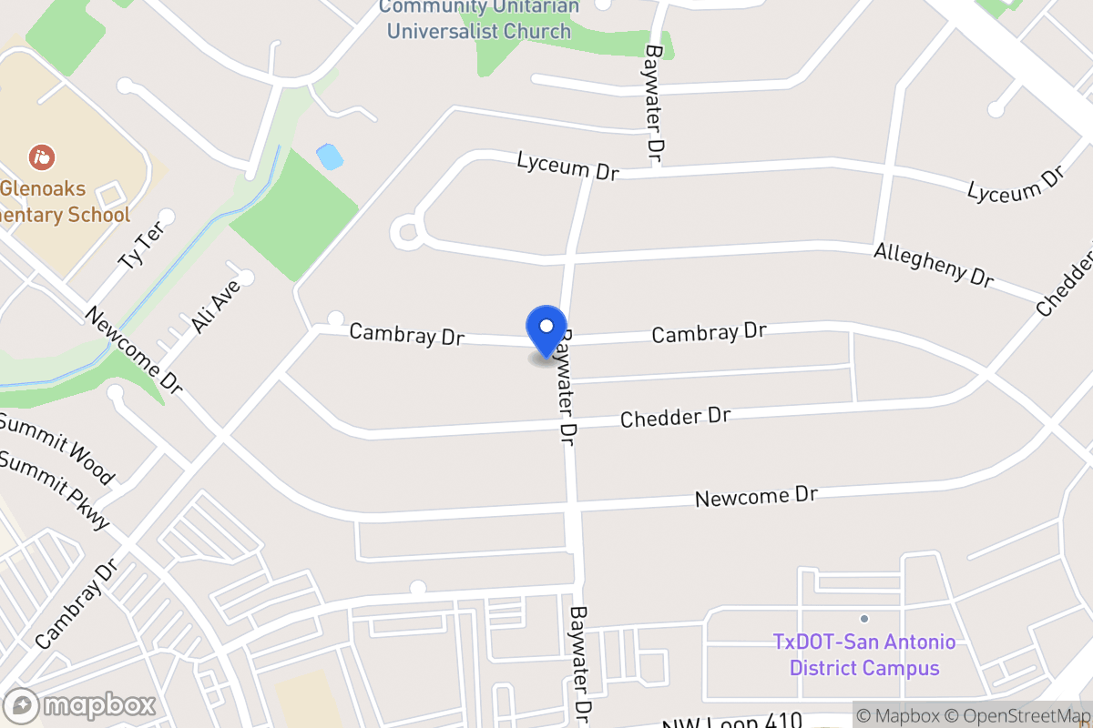 Map of 4802  Cambray Dr