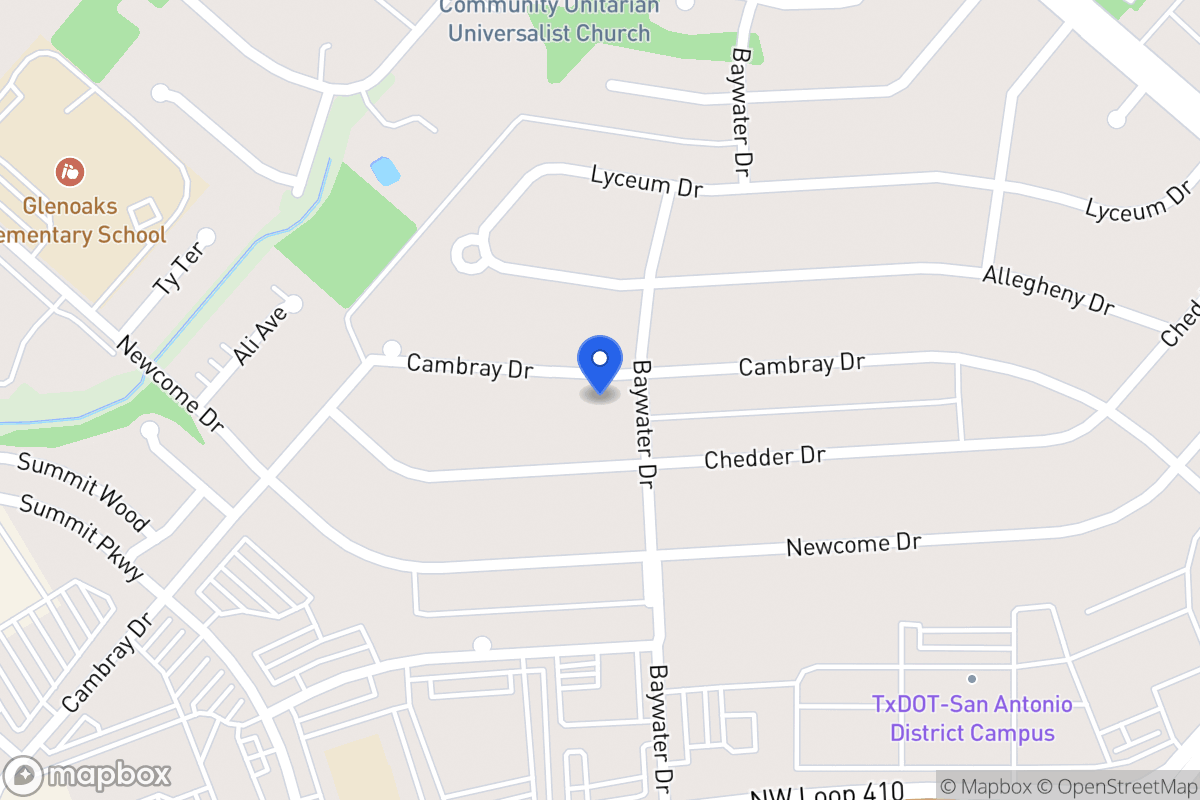 Map of 4806  Cambray Dr