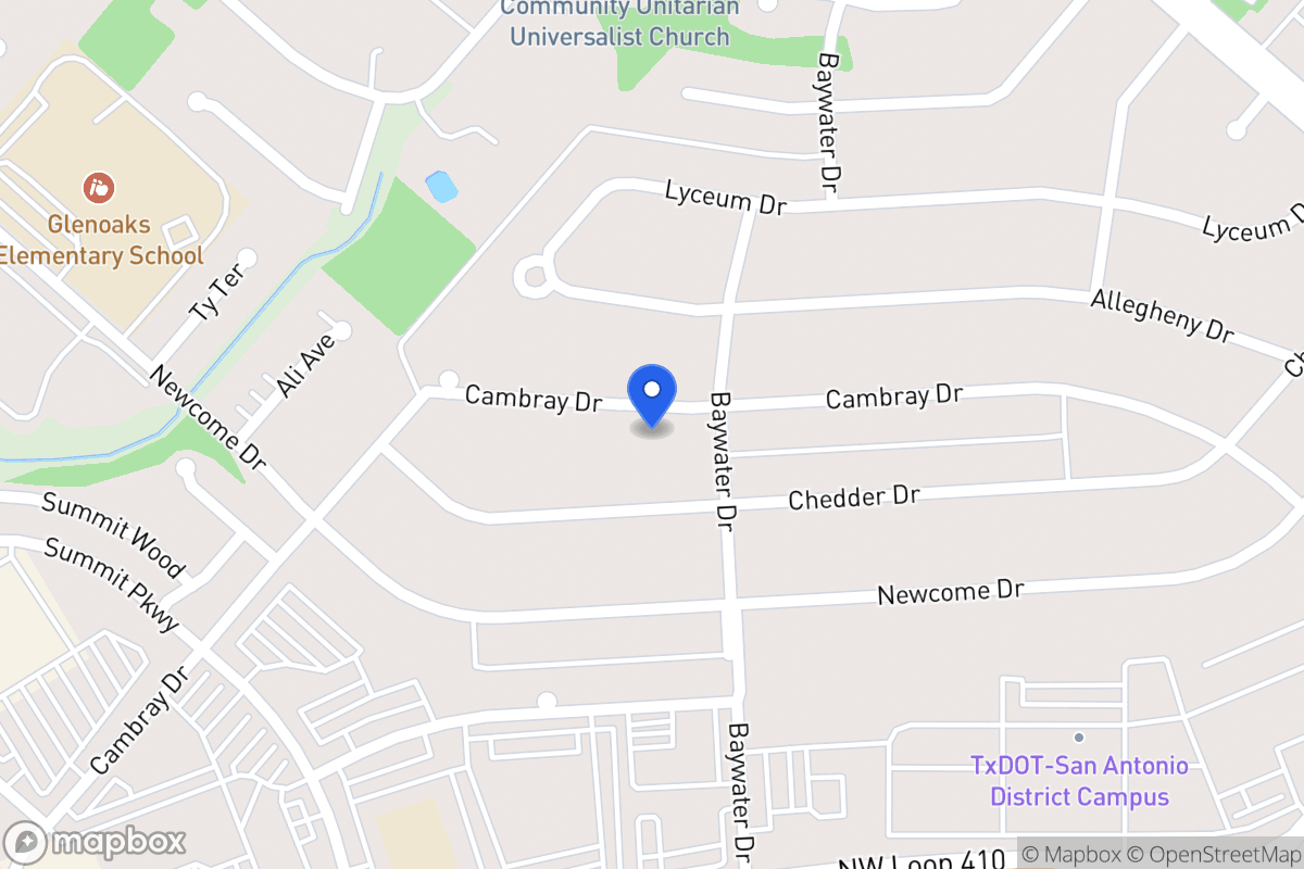 Map of 4810  Cambray Dr