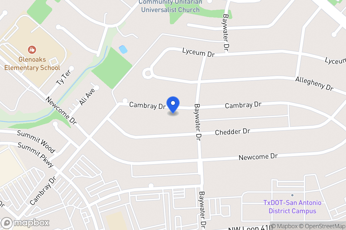 Map of 4814  Cambray Dr