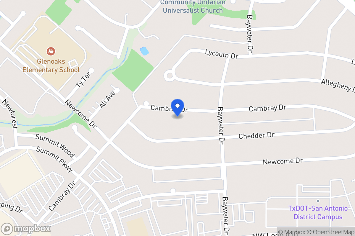 Map of 4826  Cambray Dr