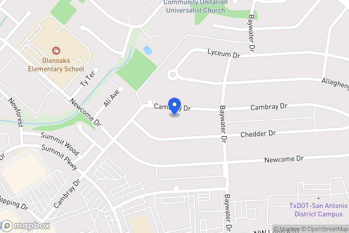 Map of 4830  Cambray Dr