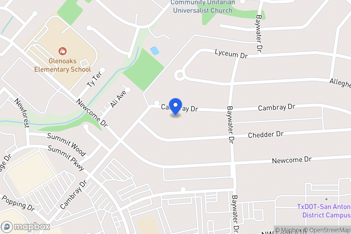 Map of 4834  Cambray Dr
