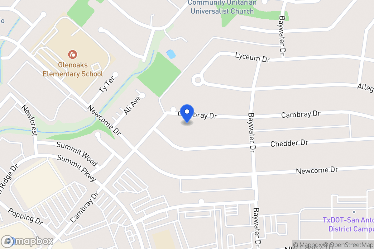 Map of 4902  Cambray Dr