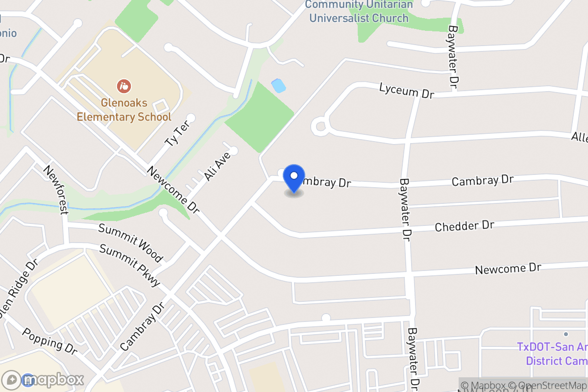 Map of 4906  Cambray Dr