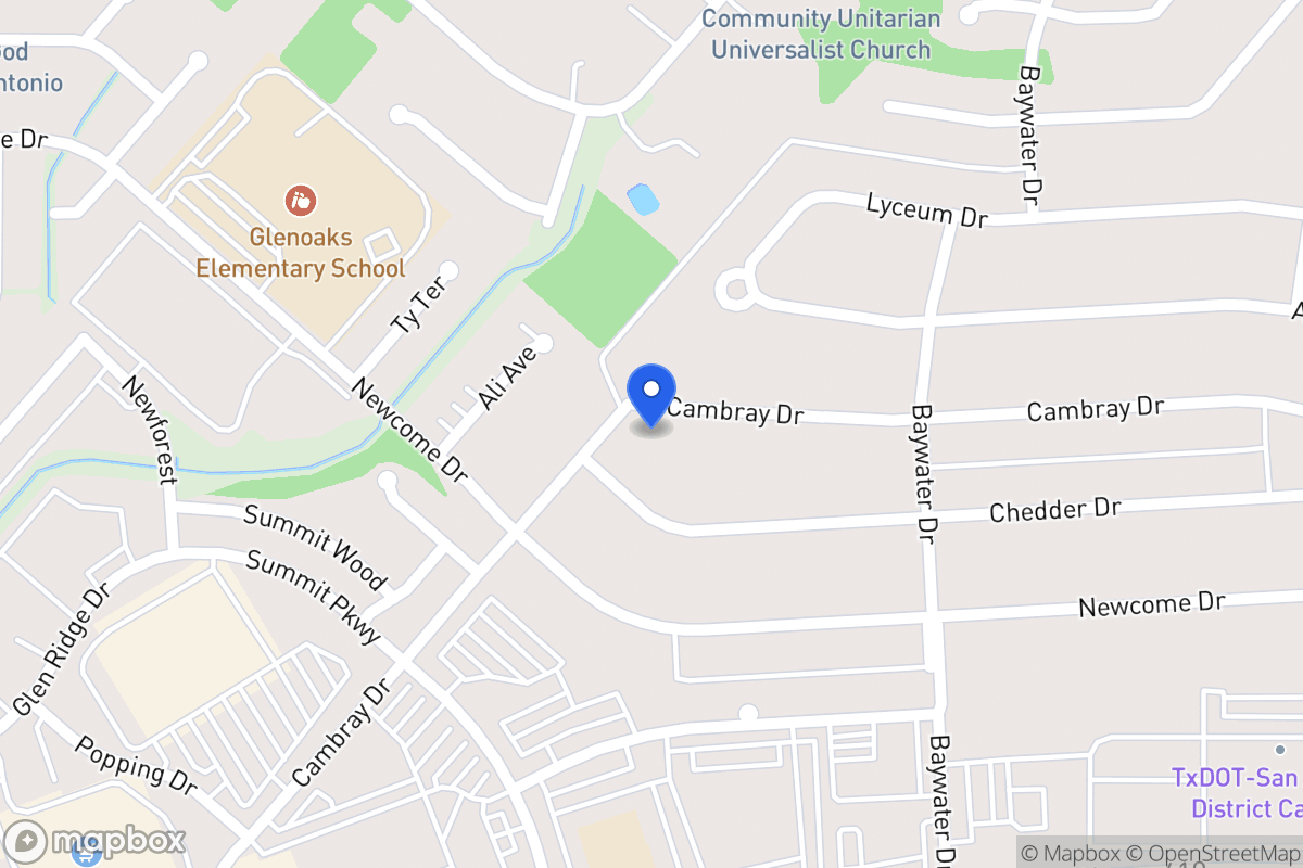 Map of 4910  Cambray Dr