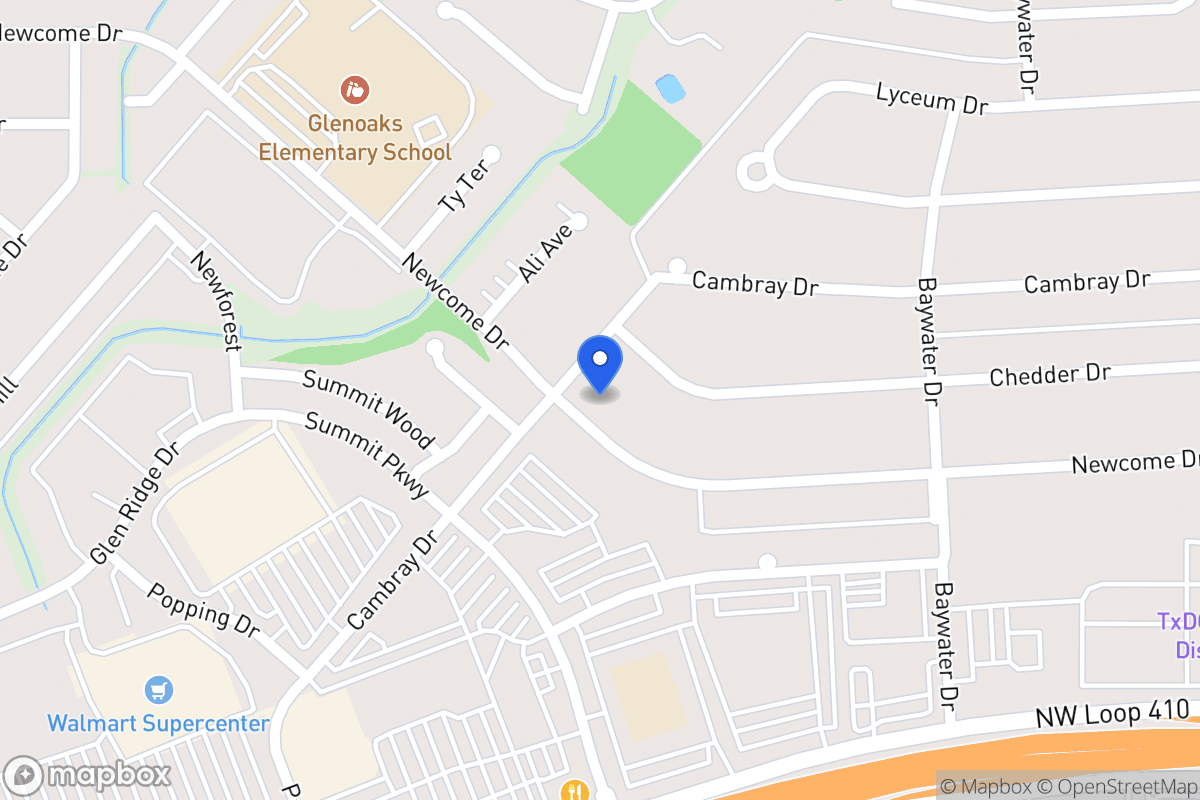 Map of 4923  Newcome Dr