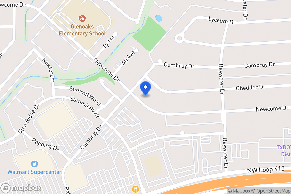 Map of 4919  Newcome Dr