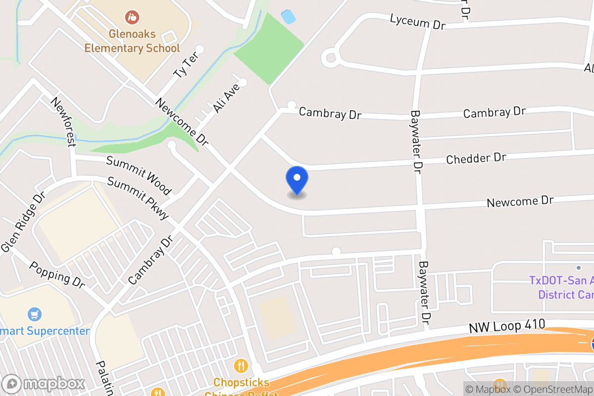 Map of 4903  Newcome Dr